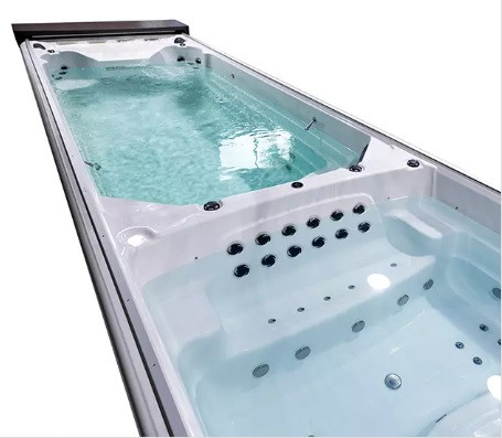 Плавательный спа бассейн с противотоком Bigeer Милле (рис.2)