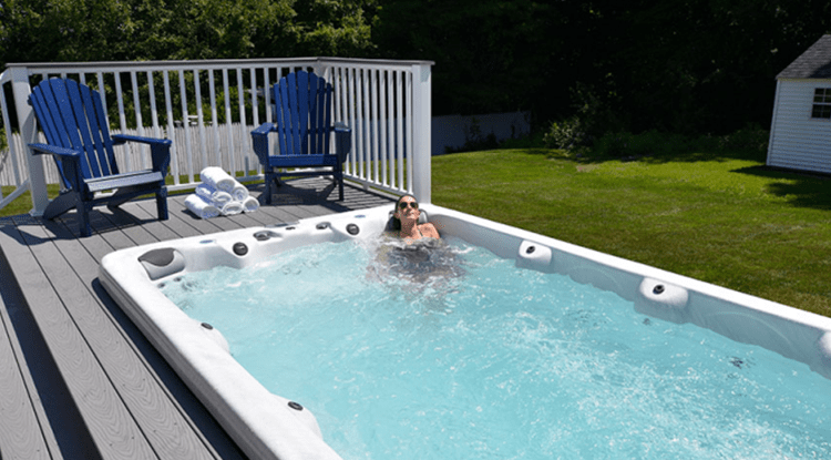 Плавательный спа-бассейн с противотоком Vita Spa VB4 (рис.3)