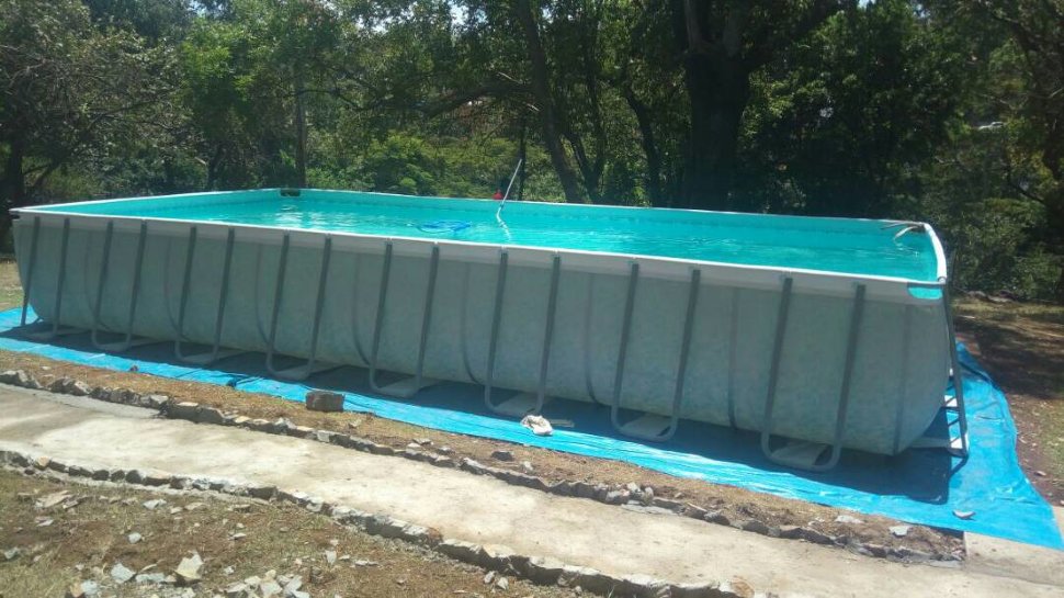 Каркасный летний бассейн для города 15 x 30 x 1,32 метр (рис.2)